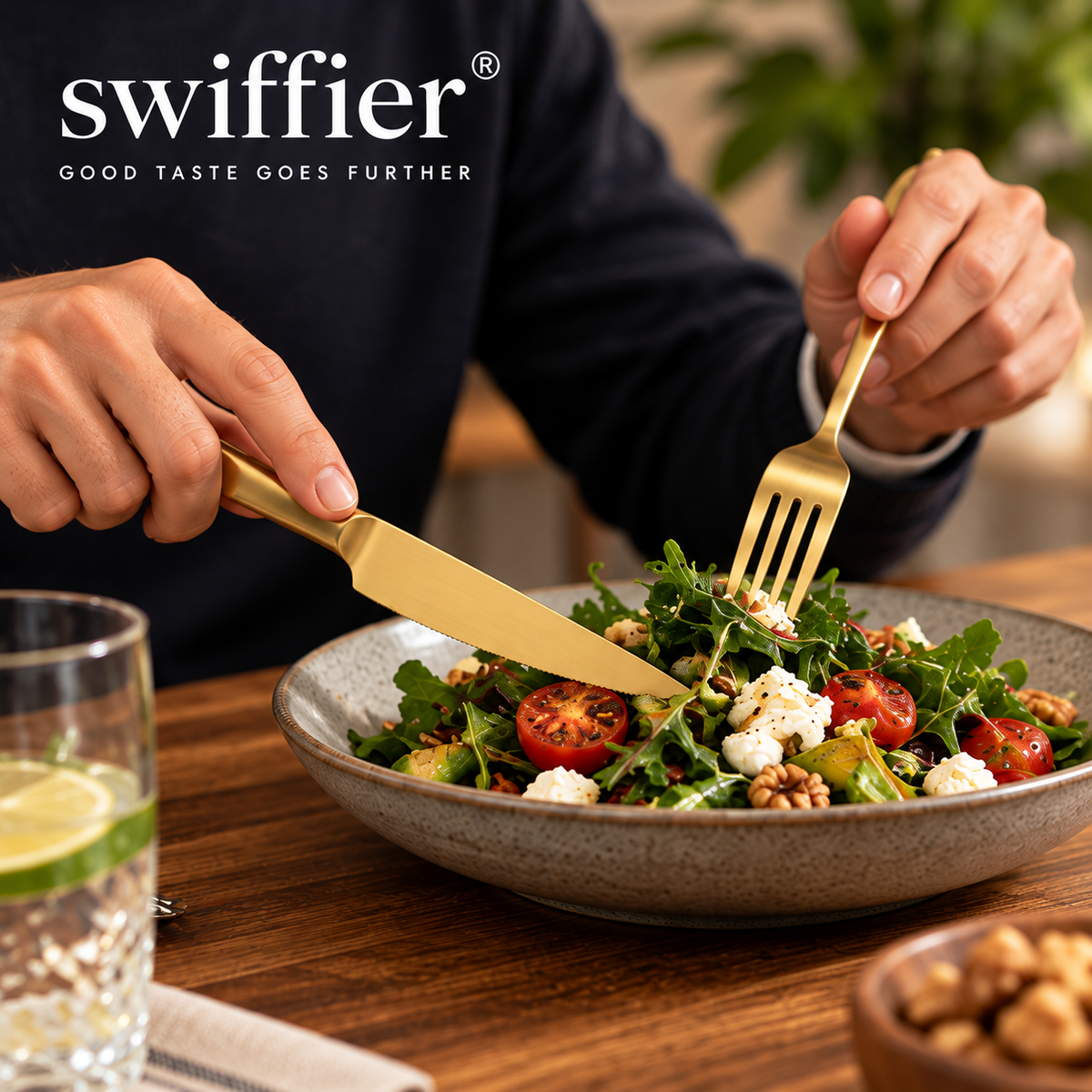 Swiffier® Elegant Gold Flatware Set (Copy)