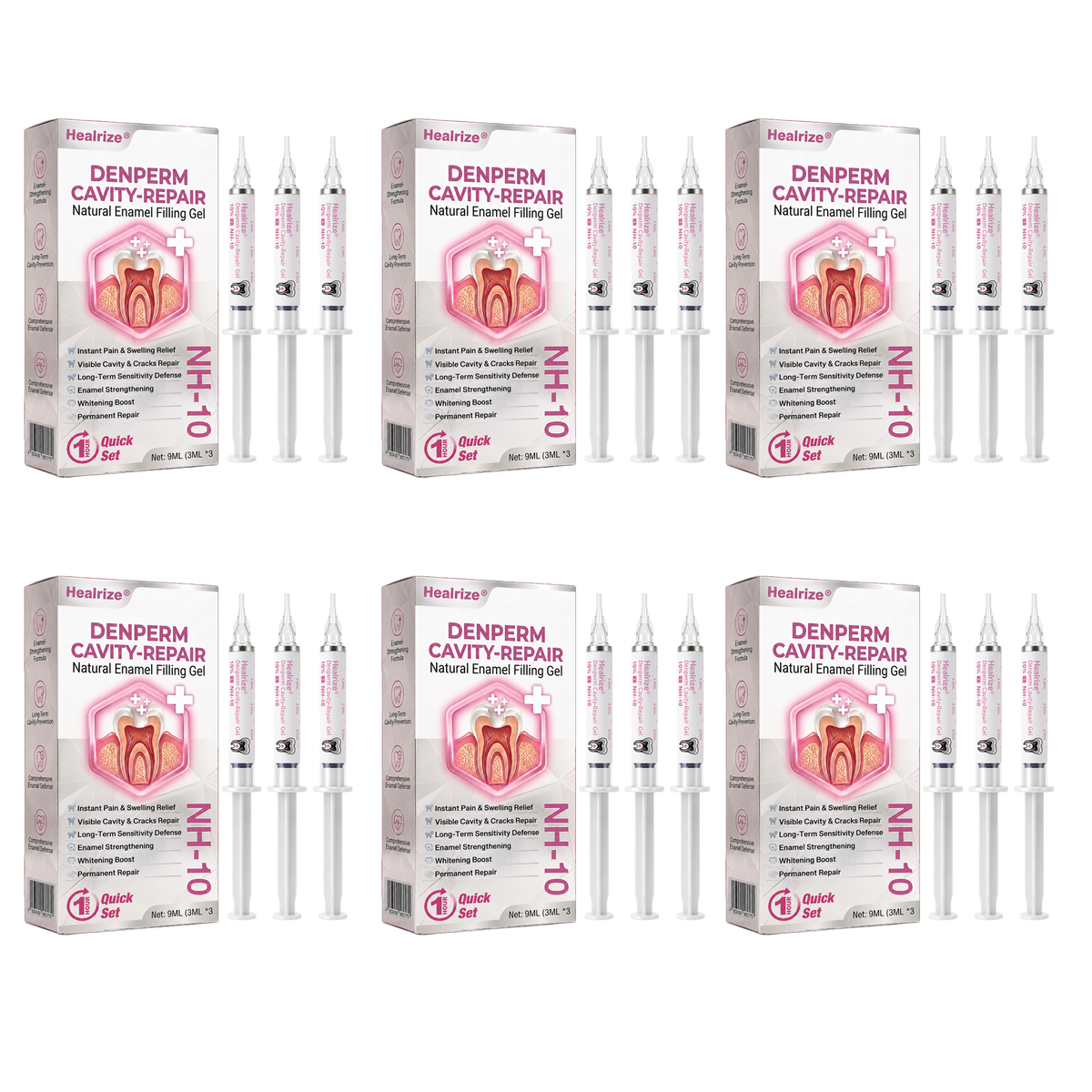 Healrize® DenPerm Cavity-Repair Natural Enamel Filling Gel👩‍🔬🦷4