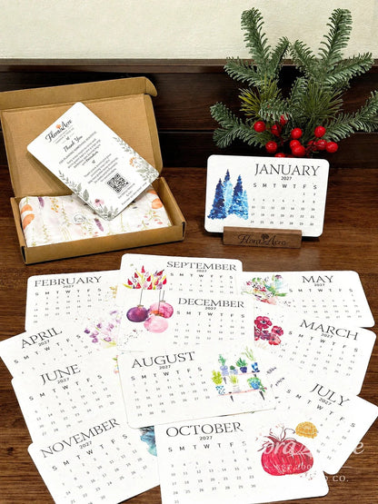 ✨🌱Healrize® Eco-Friendly Plantable “Timeless” Seed Calendar 2027