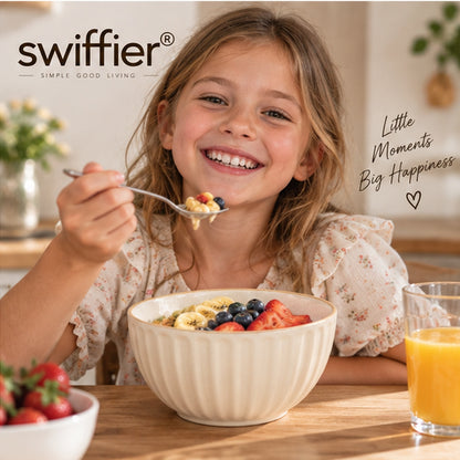 swiffier® Ceramic Bowl – Simple, Stylish & Made for Everyday Dining